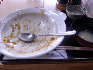 今度はカツカレー食べに行っちゃいました。　小鳥食堂＠高崎