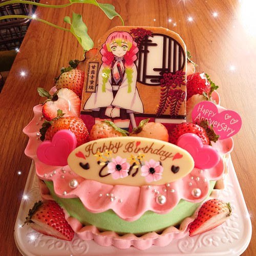幸せのレシピ Patisserie La La Sweets 鬼滅の刃ケーキ