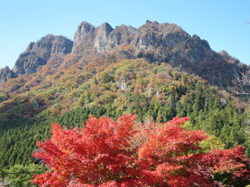 妙義山の紅葉