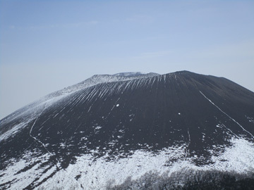 残雪の黒斑山