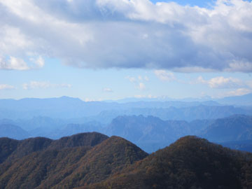榛名山山頂での眺望　2