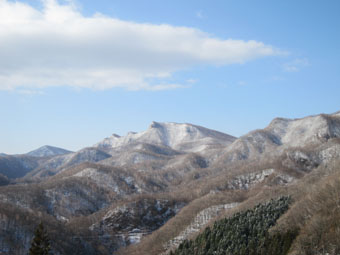 浅間隠山の雪山ハイキング　1