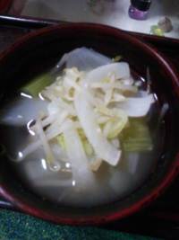 私の野菜スープ