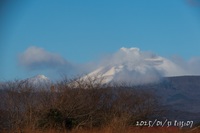 １月末の浅間山 2025/01/31 15:53:41