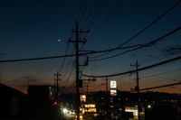 旧暦一月三日の月 2025/02/01 12:05:18