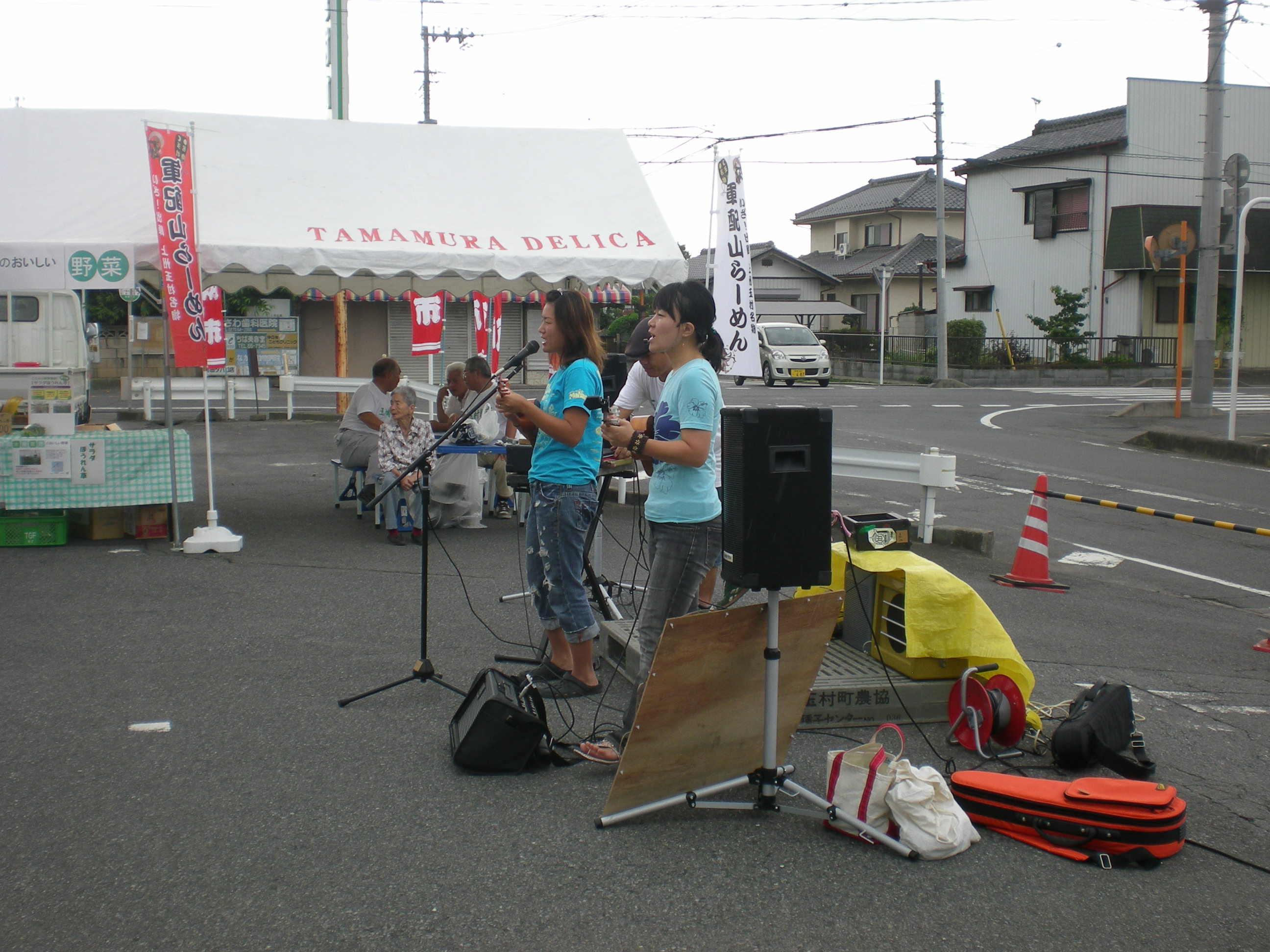 玉村朝市終了～