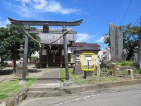 史跡看板散歩-63　倉賀野下町の諏訪神社