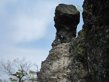 裏妙義・丁須の頭へ
