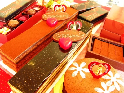 『バレンタイン☆長～いチョコケーキ♪』
