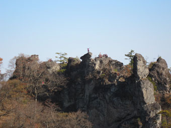 妙義山・大砲岩～轟岩