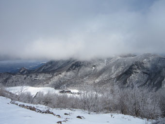 赤城山・地蔵岳の雪山ハイキング