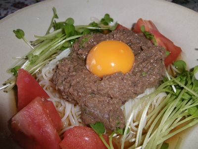 ホタルイカ素麺