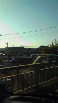 少林山だるま市で渋滞してました