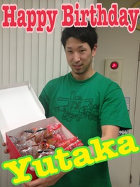 Happy Birthday☆Yutaka
